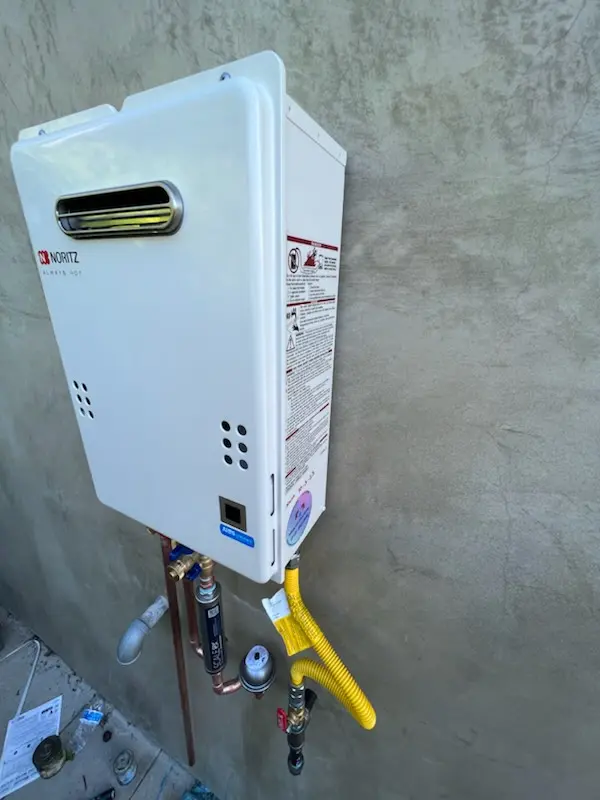 Tankless water heater installation for Sevierville homes