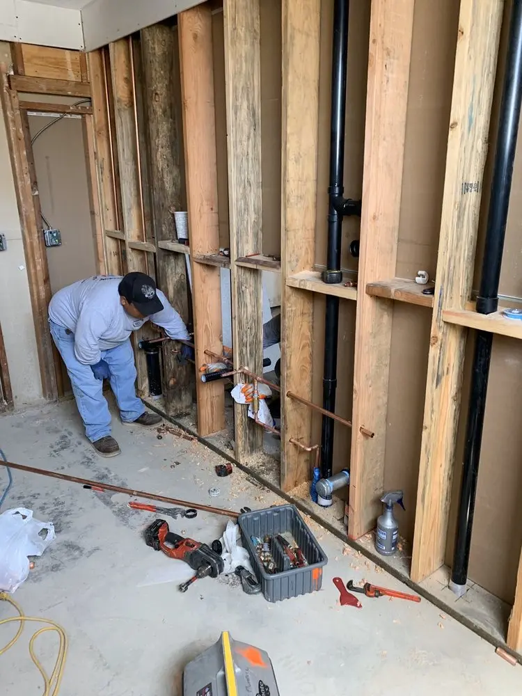 Commercial rough-in plumbing for Trenchless Sewer Repair in Sevierville